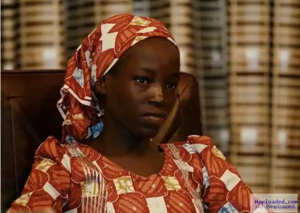 Rescued Chibok girl, Amina Ali Nkeki allegedly 